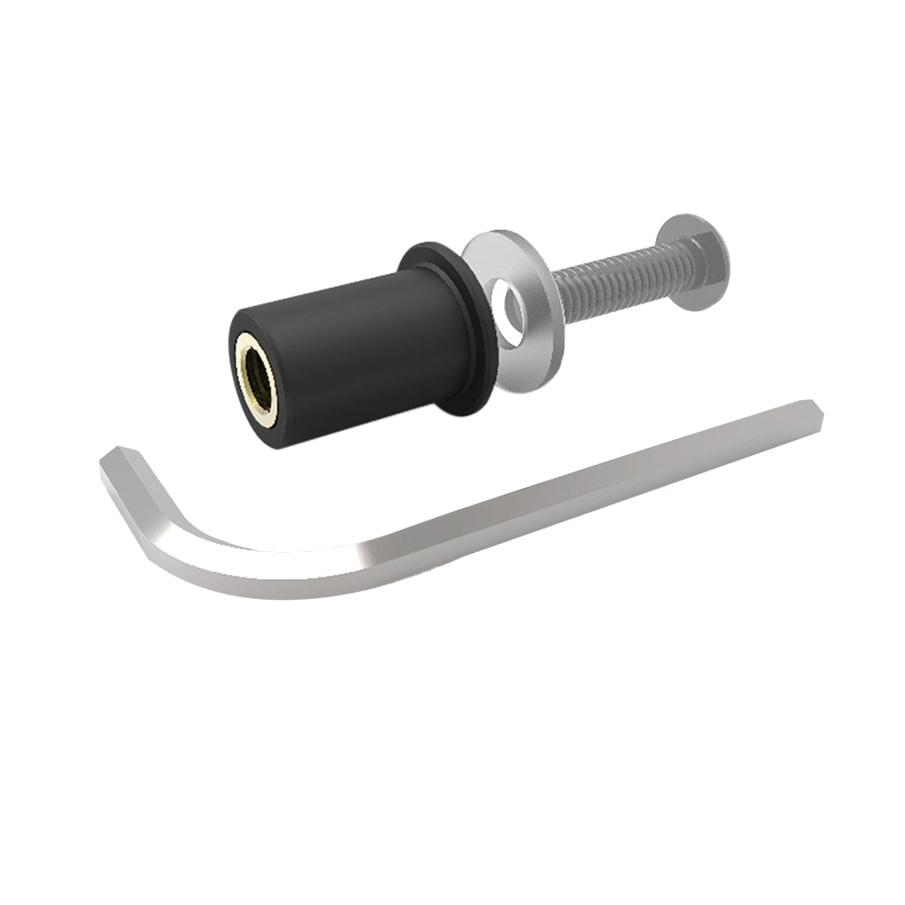 Fairing Bolts with Rubber 8 pcs Silver 