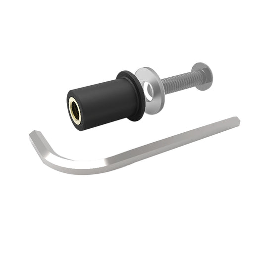 Fairing Bolts with Rubber 8 pcs Silver 
