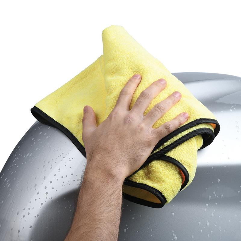 Super Absorbent Microfiber Towel 90x55cm Yellow 