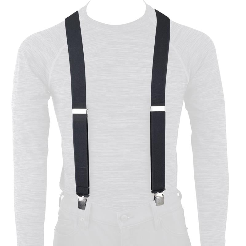 Suspenders Slim Straps 35mm Black 