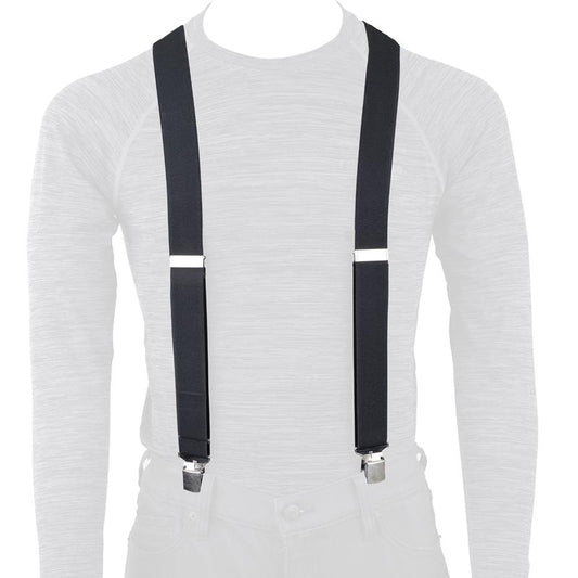 Suspenders Slim Straps 35mm Black 