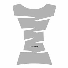 Tankpad Vinyl Jagged Protector Silver 