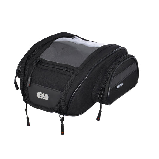 Motorcycle Tank Bag F1 Mini Tank 7L Magnetic Black (Replaces OL430) 