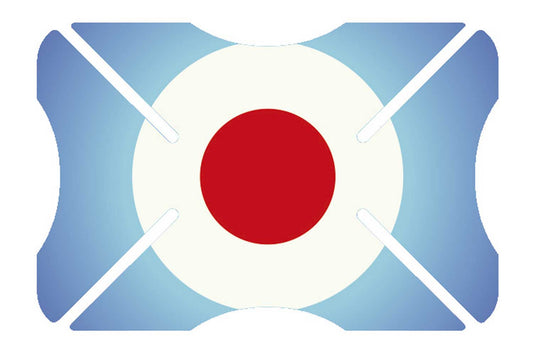 Helmet Rear Reusable Sticker Target Bumper 