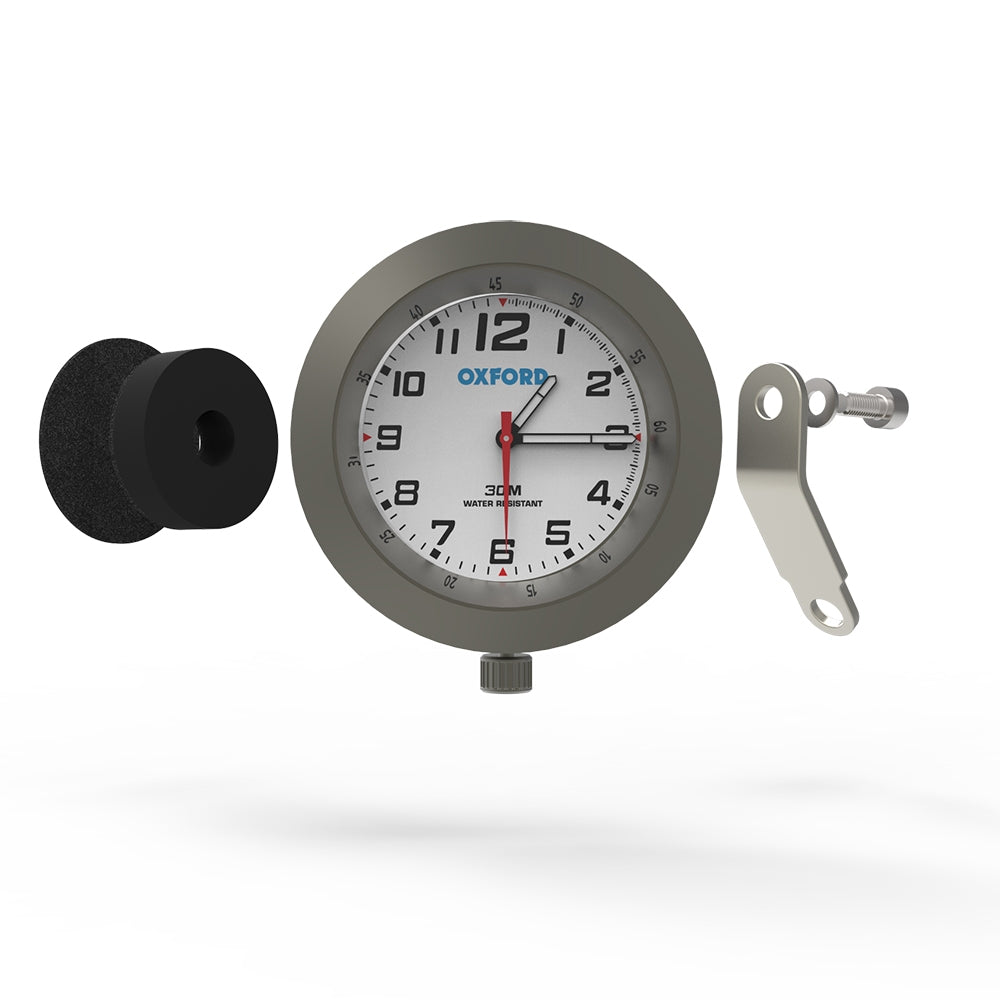 Analog Clock Titanium 