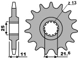 Front Sprocket 2142 16 (Chain 525)