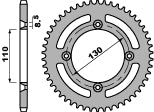 Rear Sprocket 249 56 C45 Honda CRF 150 R, CR 85, CR 80 (M428) (Chain 428)