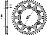 Rear Sprocket 270 50 C45 Yamaha YZF, YZ, WRF 99-24 (JTR251.50, JTR245,2.50) (Chain 520)