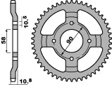 Rear Sprocket 274 41 C45 Honda XL 200 Paris Dakar 84-90 (JTR277.41) (Chain 520)