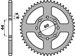 Rear Sprocket 4461 52 F MBK X-Limit 50, Yamaha DT 50 R 97-03 (JTR1832.52) (Chain 420)