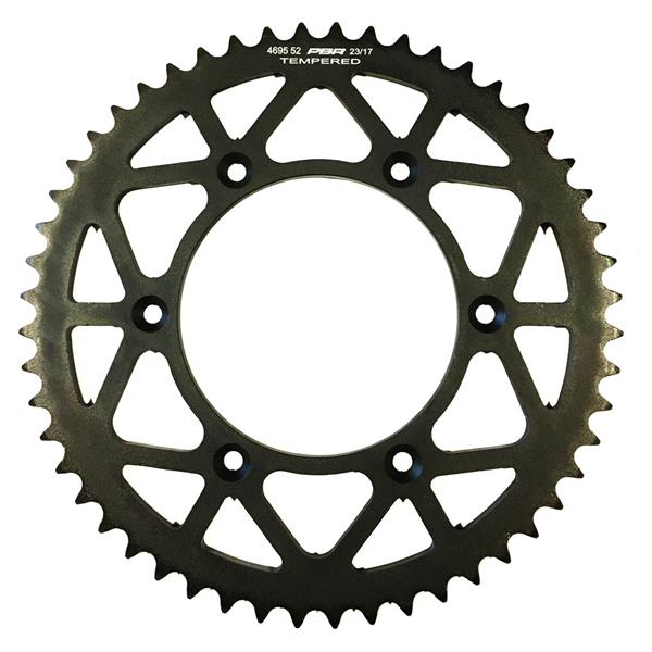 Rear Sprocket 4695 52 C45 KTM EXC, SX, LC4 Tempered Steel (JTR897.52) (Chain 520)