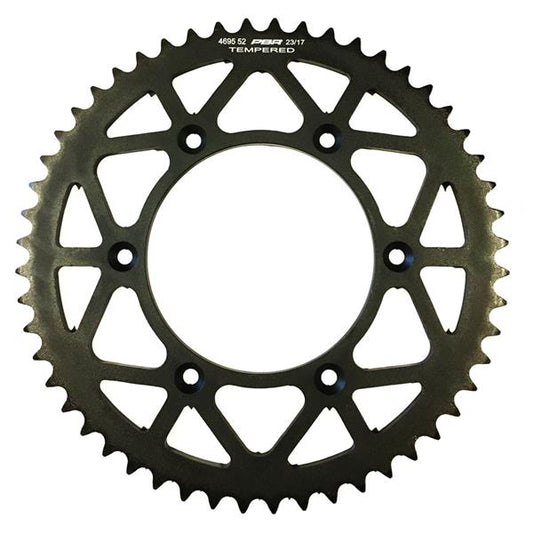 Rear Sprocket 4695 52 C45 KTM EXC, SX, LC4 Tempered Steel (JTR897.52) (Chain 520)
