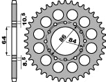 Rear Sprocket 814 44 C45 Suzuki GSX 400 E 81-83 (Chain 530)
