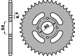 Rear Sprocket 838 43 F Yamaha YBR 125 08-11, Junak 125 (Chain 428)