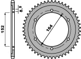 Rear Sprocket 841 42 C45 Yamaha XT 500 76-80, SR 500 78-80 (Chain 530)
