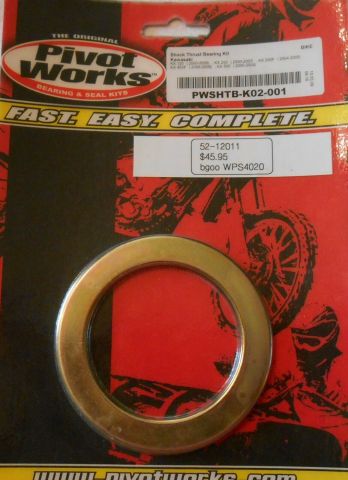 Shock Spring Thrust Bearing Rear Center Kawasaki KX500, KX125-250, KX250F, KX450F