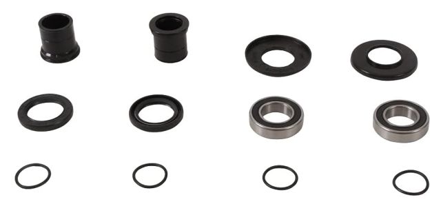 Front Wheel Bearing Kit with Waterproof Spacers Kawasaki KX250F 06-08, KX450F 06-08, KX250 06-07