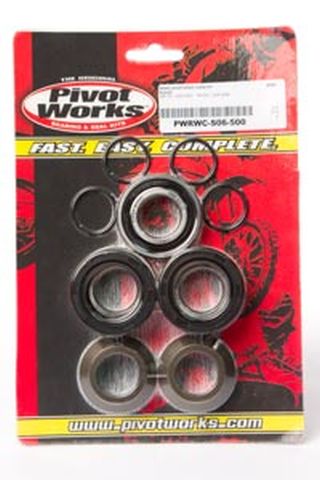 Rear Wheel Bearing Kit with Waterproof Spacers Suzuki RM125 96-07
