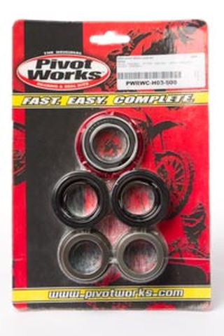 Rear Wheel Bearing Kit with Waterproof Spacers Honda CR250 00-01