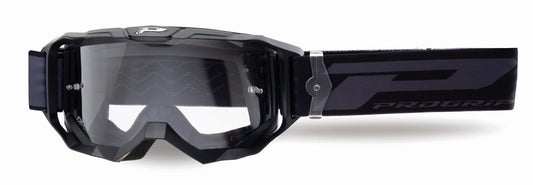 Goggles PG3300-322 TR Vision, Black Matt (Lens PG3310 Transparent, Antiscratch, No Fog, Anti UV) 