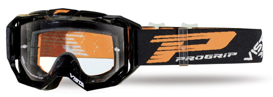Goggles PG3303-102 TR Vista, Black (Lens PG3310 Clear, Antiscratch, No Fog, Anti UV + Extra Lens PG3310) 