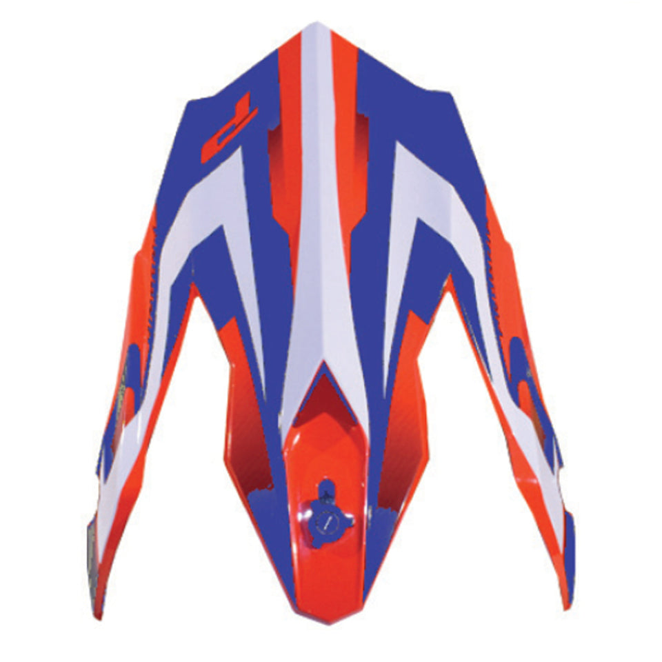 Visor PG3181 for Helmet PG3180, Orange/Blue (3181-203) 