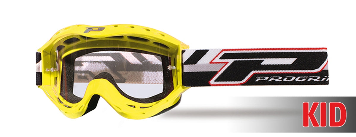 Goggles PG3101-105 Atzaki Kid, Yellow (Lens PG3111 Transparent 1mm, No Fog, Anti UV) 