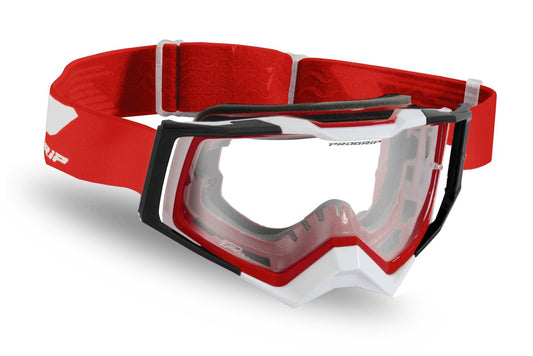 Goggles PG3309-161 TR Rapid, Red/White/Black (Lens PG3329 Antiscratch, No Fog) 