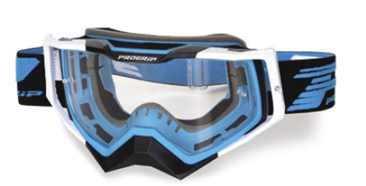 Goggles PG3309-379 TR Rapid, Blue/White (Lens PG3329 Antiscratch, No Fog) 