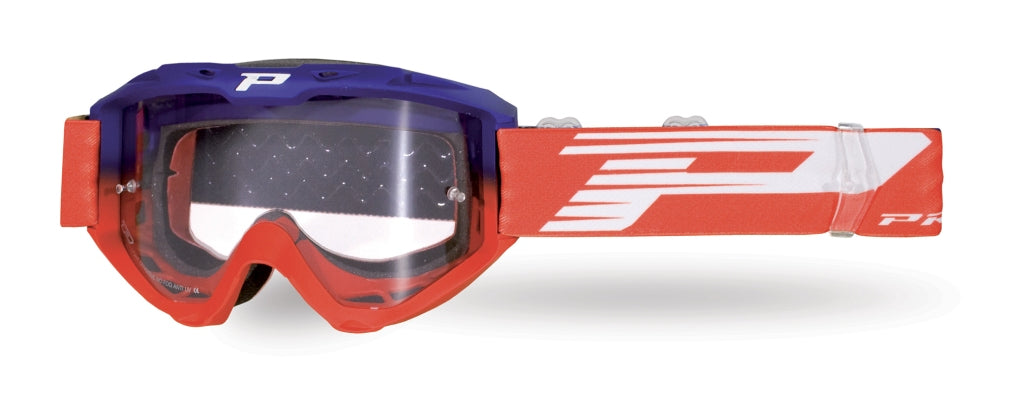 Goggles PG3450-338 LS Riot, Blue/Red (Lens PG3210, No Fog, Antiscratch) 