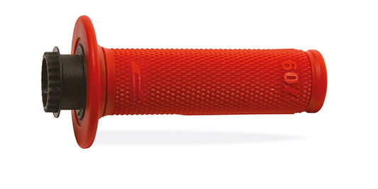 Grips PG709 Off Road with SCS Lock-On + 6 Throttle Tube Adapters (22+25mm) Red 