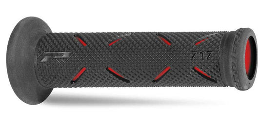 Grips PG717 Road (22+25mm, 122mm) Black/Red (Dual compound) 