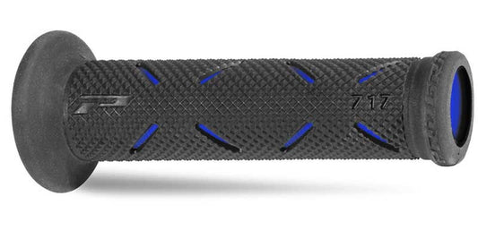 Grips PG717 Road (22+25mm, 122mm) Black/Blue (Dual compound) 