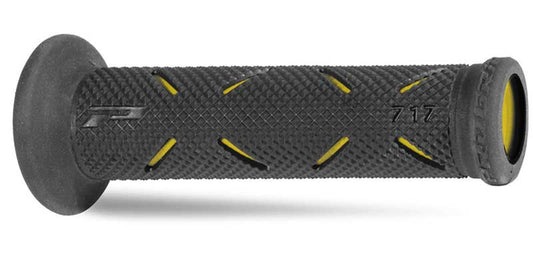 Grips PG717 Road (22+25mm, 122mm) Black/Yellow (Dual compound) 
