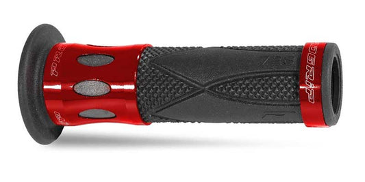 Grips PG728 Road ALU (22+25mm, 122mm) Red (Single compound) 