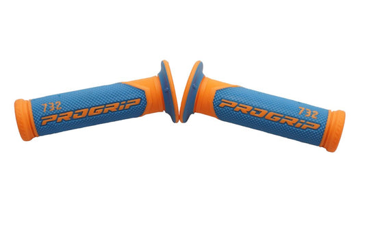 Grips PG732 Road (22+25mm, 125mm) Orange Fluo/Light Blue (Dual compound) 