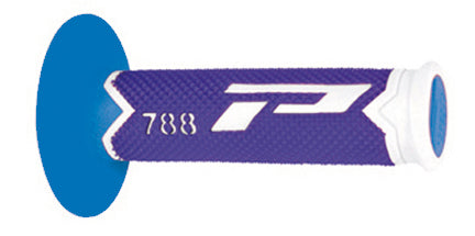 Grips PG788 Off Road (22+25mm, 115mm) White/Blue/Light Blue (Triple compound) 