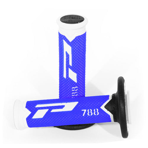 Grips PG788 Off Road (22+25mm, 115mm) White/Blue/Black (Triple compound) 