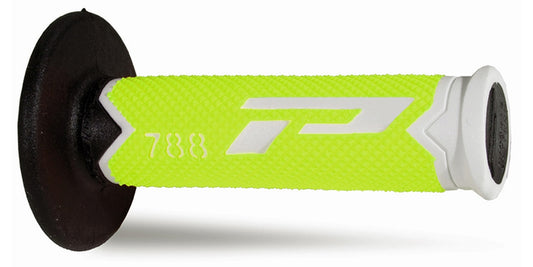 Grips PG788 Off Road (22+25mm, 115mm) White/Yellow Fluo/Black (Triple compound) 