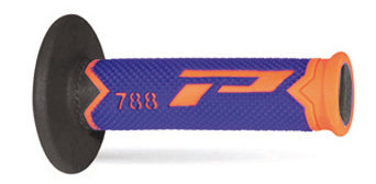 Grips PG788 Off Road (22+25mm, 115mm) Orange Fluo/Blue/Black (Triple compound) 