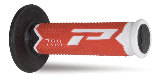 Grips PG788 Off Road (22+25mm, 115mm) White/Red/Black (Triple compound) 
