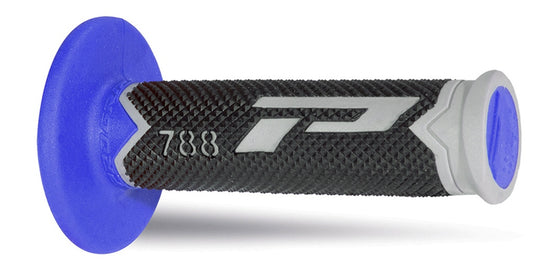 Grips PG788 Off Road (22+25mm, 115mm) Grey/Black/Blue (Triple compound) 