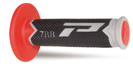 Grips PG788 Off Road (22+25mm, 115mm) Grey/Red/Black (Triple compound) 