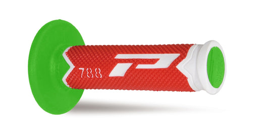 Grips PG788 Off Road (22+25mm, 115mm) White/Red/Green (Triple compound) 