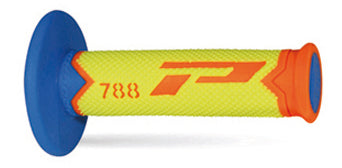 Grips PG788 Off Road (22+25mm, 115mm) Orange Fluo/Yellow Fluo/Light Blue (Triple compound) 