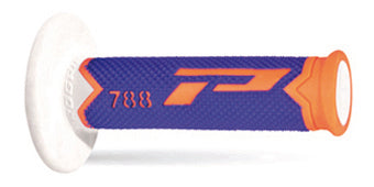Grips PG788 Off Road (22+25mm, 115mm) Orange Fluo/Blue/White (Triple compound) 