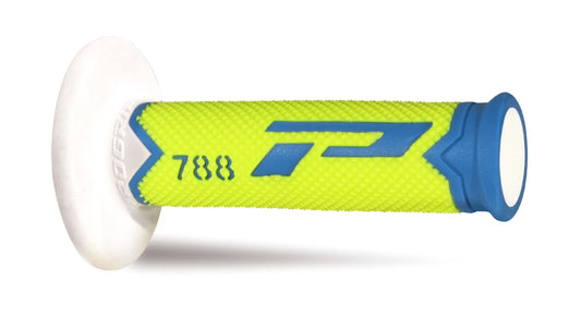 Grips PG788 Off Road (22+25mm, 115mm) White/Blue/Yellow (Triple compound) 