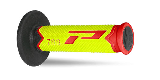Grips PG788 Off Road (22+25mm, 115mm) Red/Yellow Fluo/Black (Triple compound) 