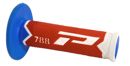 Grips PG788 Off Road (22+25mm, 115mm) White/Red/Light Blue (Triple compound) 