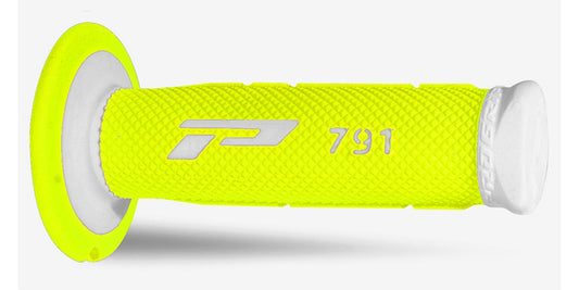 Grips PG791 Off Road (22+25mm, 115mm) White/Yellow Fluo (Dual compound) 
